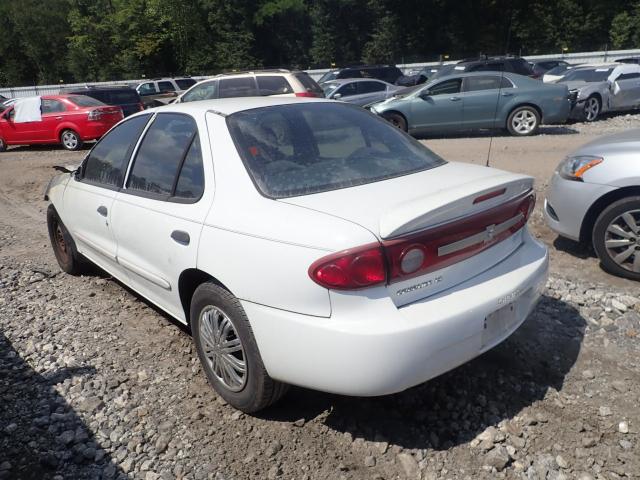 1G1JF52F437137206 - 2003 CHEVROLET CAVALIER L WHITE photo 3