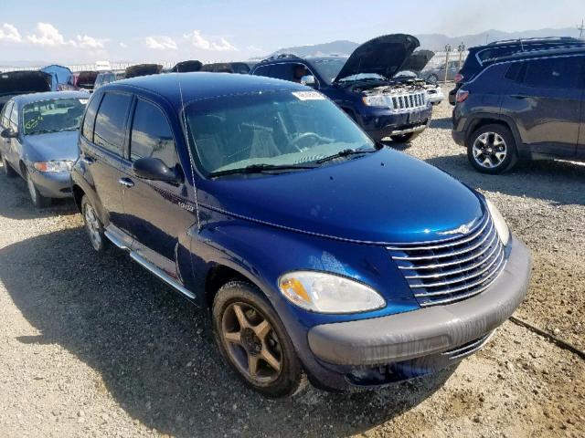 3C4FY4BB41T568233 - 2001 CHRYSLER PT CRUISER BLUE photo 1