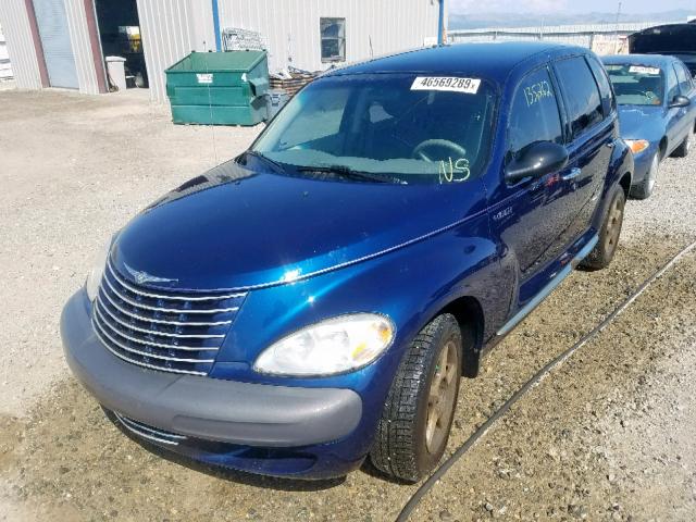 3C4FY4BB41T568233 - 2001 CHRYSLER PT CRUISER BLUE photo 2