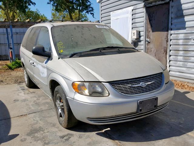 2C4GP443X3R109288 - 2003 CHRYSLER TOWN & COU SILVER photo 1