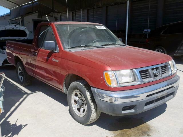 1N6DD21S1YC367109 - 2000 NISSAN FRONTIER X RED photo 1