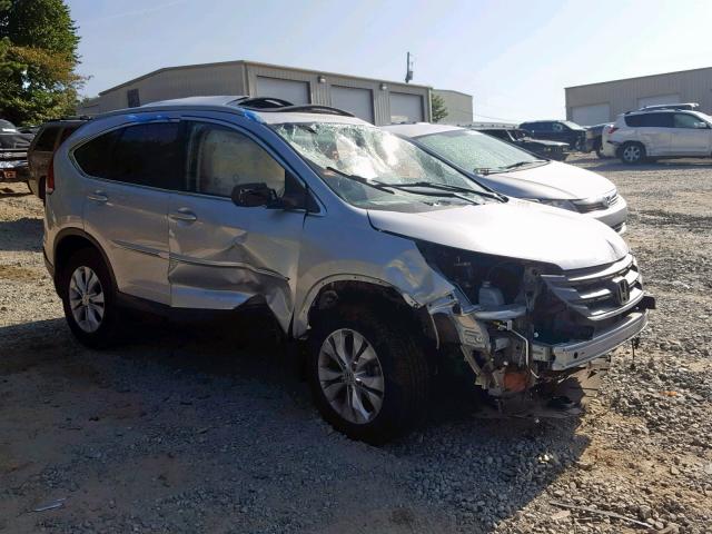 2HKRM3H71EH565480 - 2014 HONDA CR-V EXL SILVER photo 1