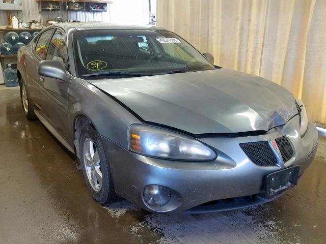 2G2WP552X81105212 - 2008 PONTIAC GRAND PRIX GRAY photo 1