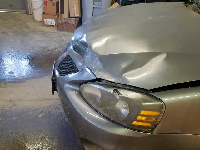 2G2WP552X81105212 - 2008 PONTIAC GRAND PRIX GRAY photo 10