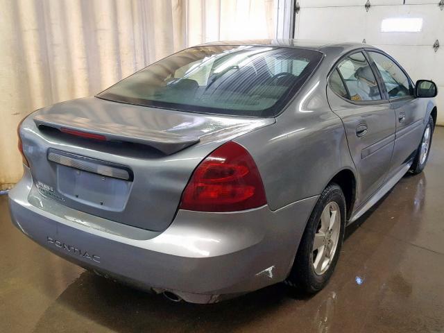 2G2WP552X81105212 - 2008 PONTIAC GRAND PRIX GRAY photo 4