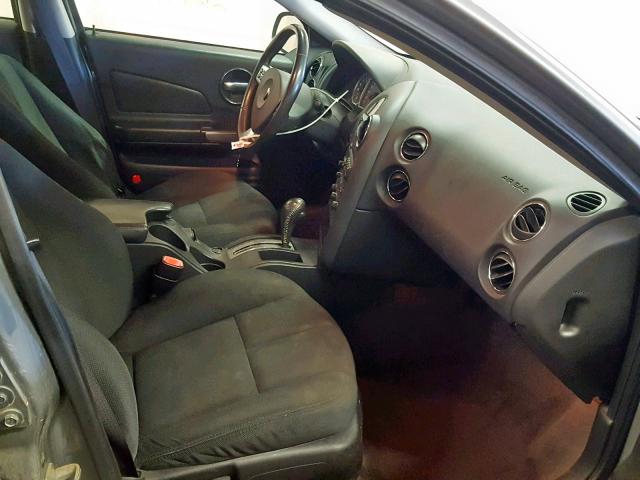 2G2WP552X81105212 - 2008 PONTIAC GRAND PRIX GRAY photo 5