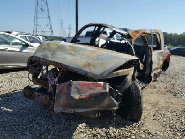 1D7HE48K76S533693 - 2006 DODGE DAKOTA QUA RED photo 2