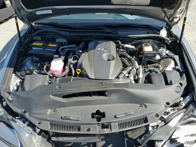 JTHBA1D28G5035758 - 2016 LEXUS IS 200T GRAY photo 7