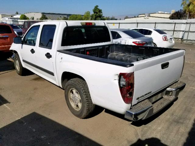 1GCCS136868127666 - 2006 CHEVROLET COLORADO WHITE photo 3