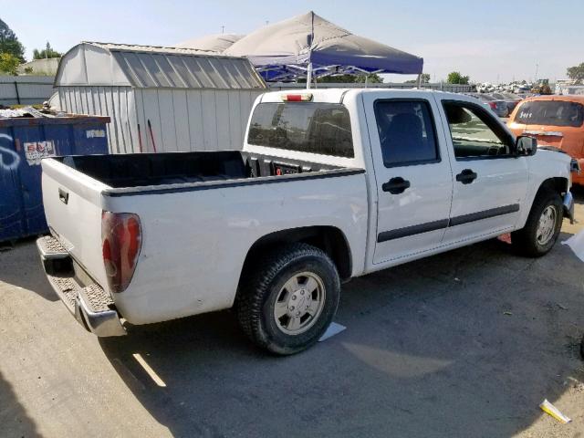 1GCCS136868127666 - 2006 CHEVROLET COLORADO WHITE photo 4