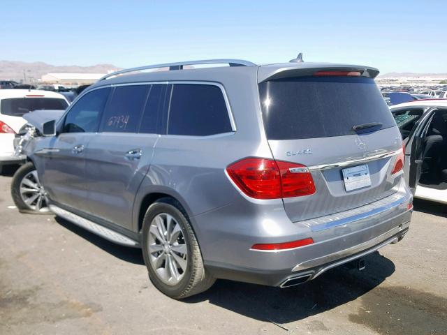 4JGDF6EE0FA538770 - 2015 MERCEDES-BENZ GL 450 4MA GRAY photo 3