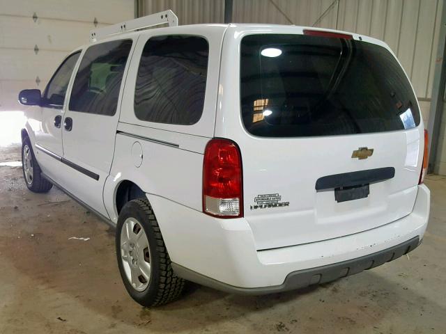 1GBDV13178D139466 - 2008 CHEVROLET UPLANDER I WHITE photo 3