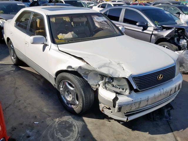 JT8BH28FXY0169605 - 2000 LEXUS LS 400 WHITE photo 1