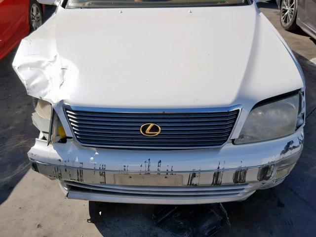 JT8BH28FXY0169605 - 2000 LEXUS LS 400 WHITE photo 7