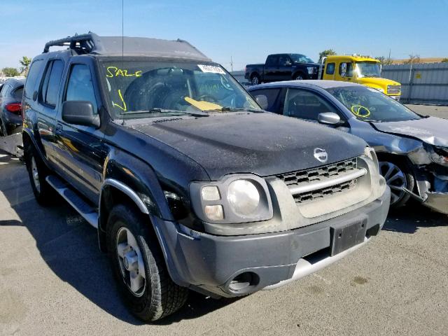 5N1ED28T22C592308 - 2002 NISSAN XTERRA XE BLACK photo 1