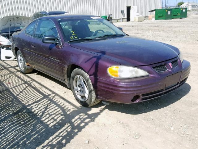 1G2NE12TXXM796090 - 1999 PONTIAC GRAND AM S PURPLE photo 1