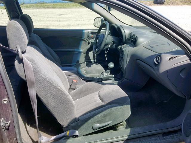 1G2NE12TXXM796090 - 1999 PONTIAC GRAND AM S PURPLE photo 5