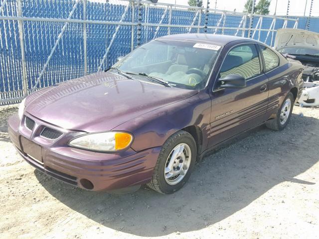 1G2NE12TXXM796090 - 1999 PONTIAC GRAND AM S PURPLE photo 9