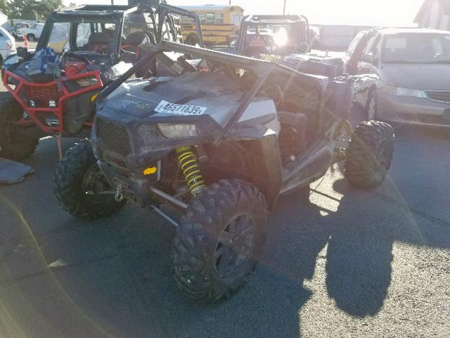 4XAVDK990FB306708 - 2015 POLARIS RZR XP 100 SILVER photo 2