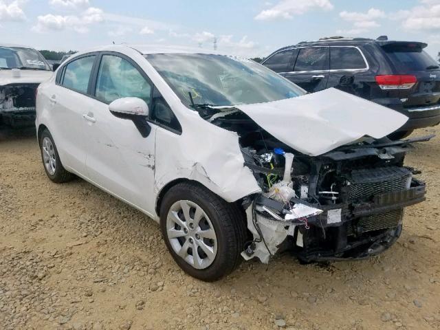 KNADM4A34H6025026 - 2017 KIA RIO LX WHITE photo 1