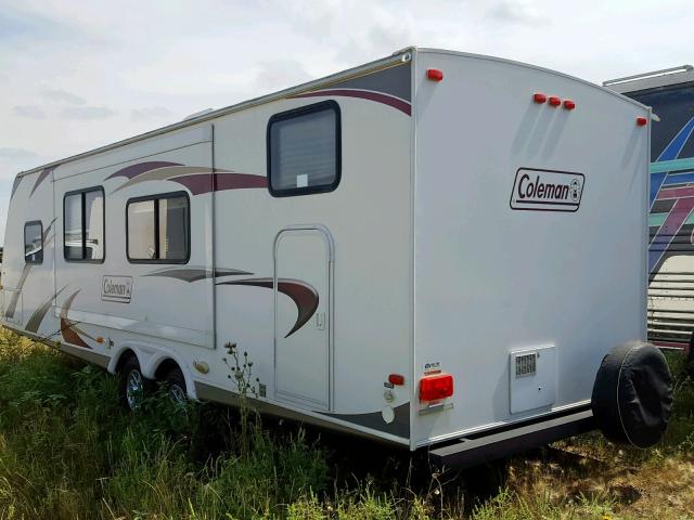 47CTCLP25BK127894 - 2011 COLE CAMPER WHITE photo 3