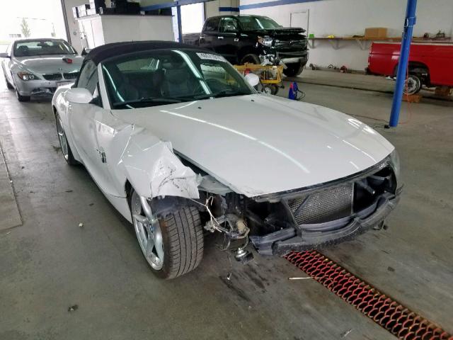 4USBU53567LW92477 - 2007 BMW Z4 3.0SI WHITE photo 1