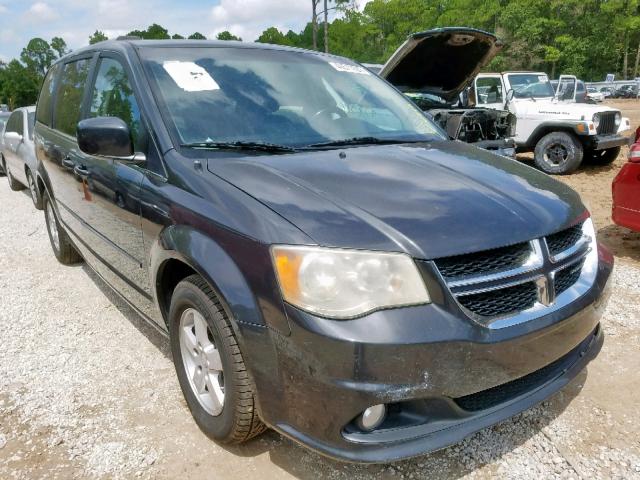 2D4RN5DG4BR684771 - 2011 DODGE GRAND CARA GRAY photo 1