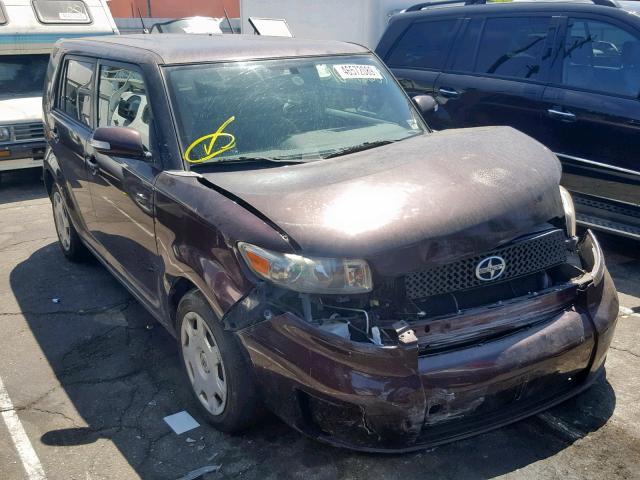 JTLZE4FE5A1111758 - 2010 TOYOTA SCION XB BURGUNDY photo 1