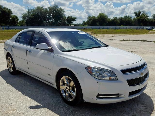 1G1ZC5E01CF217023 - 2012 CHEVROLET MALIBU 1LT WHITE photo 1
