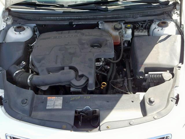 1G1ZC5E01CF217023 - 2012 CHEVROLET MALIBU 1LT WHITE photo 7