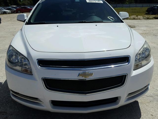 1G1ZC5E01CF217023 - 2012 CHEVROLET MALIBU 1LT WHITE photo 9