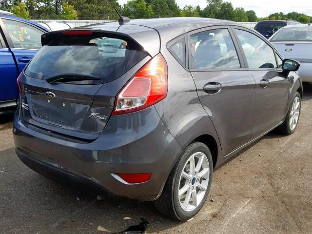 3FADP4EJ9FM126844 - 2015 FORD FIESTA SE GRAY photo 4