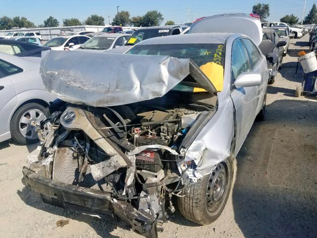 4T4BE46KX9R116727 - 2009 TOYOTA CAMRY BASE SILVER photo 2