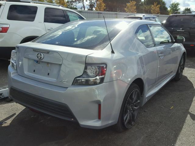 JTKJF5C72E3075998 - 2014 TOYOTA SCION TC 蓝色 照片 4