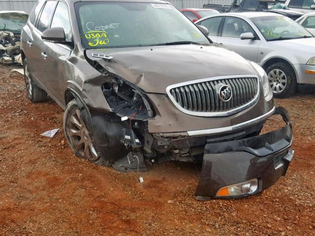 5GAKRDED6CJ131726 - 2012 BUICK ENCLAVE BROWN photo 9