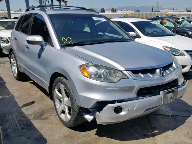 5J8TB18557A016780 - 2007 ACURA RDX TECHNO SILVER photo 1