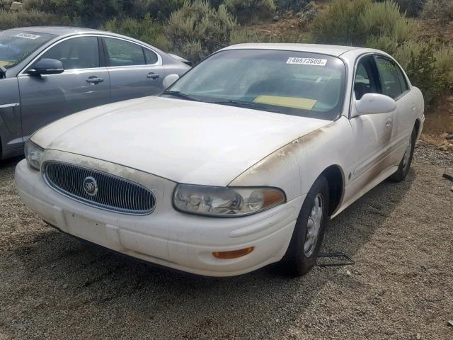 1G4HP54K114287930 - 2001 BUICK LESABRE CU WHITE photo 2