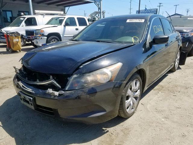 1HGCP2F82AA037971 - 2010 HONDA ACCORD EXL BLACK photo 2