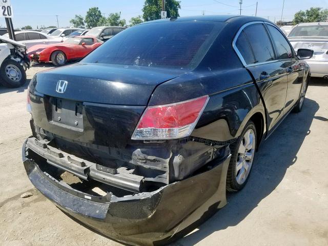 1HGCP2F82AA037971 - 2010 HONDA ACCORD EXL BLACK photo 4