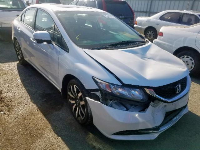 19XFB2F93FE242996 - 2015 HONDA CIVIC EXL 白色 照片 1