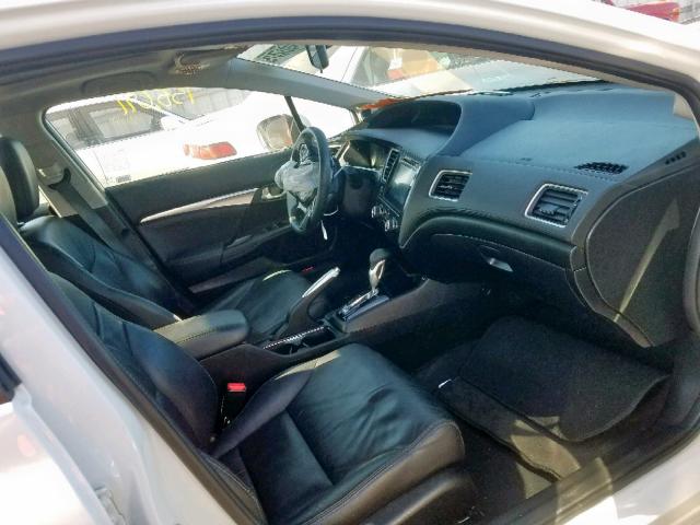 19XFB2F93FE242996 - 2015 HONDA CIVIC EXL 白色 照片 5