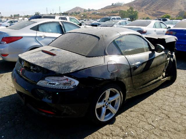 WBALM53569E161374 - 2009 BMW Z4 SDRIVE3 BLACK photo 4