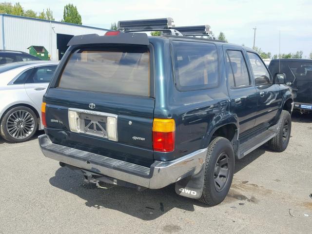 JT3VN39W3R8069879 - 1994 TOYOTA 4RUNNER VN GREEN photo 4