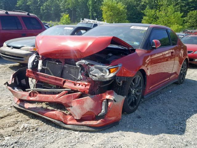 JTKJF5C72GJ025634 - 2016 TOYOTA SCION TC წითელი ფოტო 2