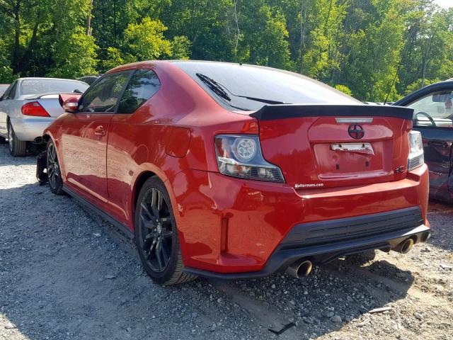 JTKJF5C72GJ025634 - 2016 TOYOTA SCION TC წითელი ფოტო 3