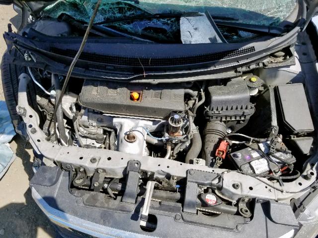 2HGFB2F9XCH504854 - 2012 HONDA CIVIC EXL 青绿色 照片 7