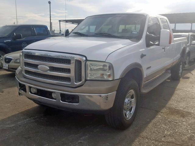 1FTWW31P66ED82133 - 2006 FORD F350 SRW S WHITE photo 2