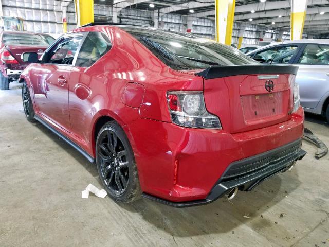 JTKJF5C79GJ026408 - 2016 TOYOTA SCION TC წითელი ფოტო 3