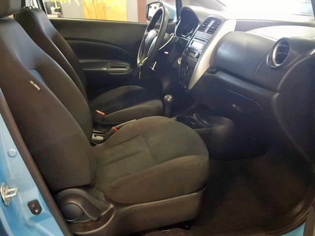 3N1CE2CP3FL390058 - 2015 NISSAN VERSA NOTE BLUE photo 5