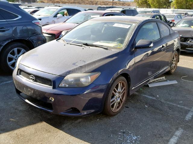 JTKDE177960118383 - 2006 TOYOTA SCION TC ლურჯი ფოტო 2